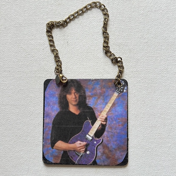 Eddie Van Halen Ornament - Picture 2 of 3